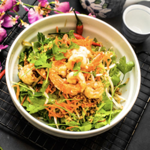 Salade de crevettes Thaïlandaise